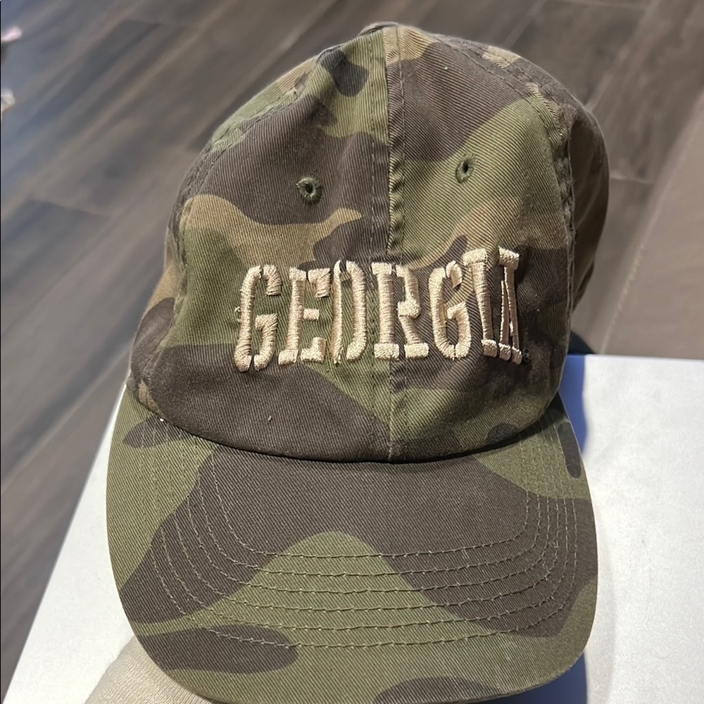 Georgia Camo Baseball Hat